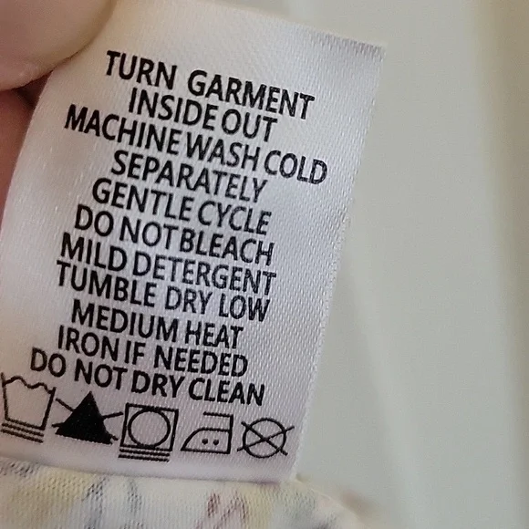 Spartina 449 Cotton Wrap Dress Boho Pattern Rose Pink Cream Size M - Picture 4 of 9